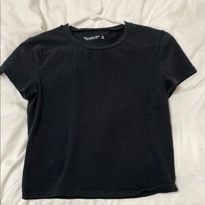 Abercrombie & Fitch Women's Black T-Shirt